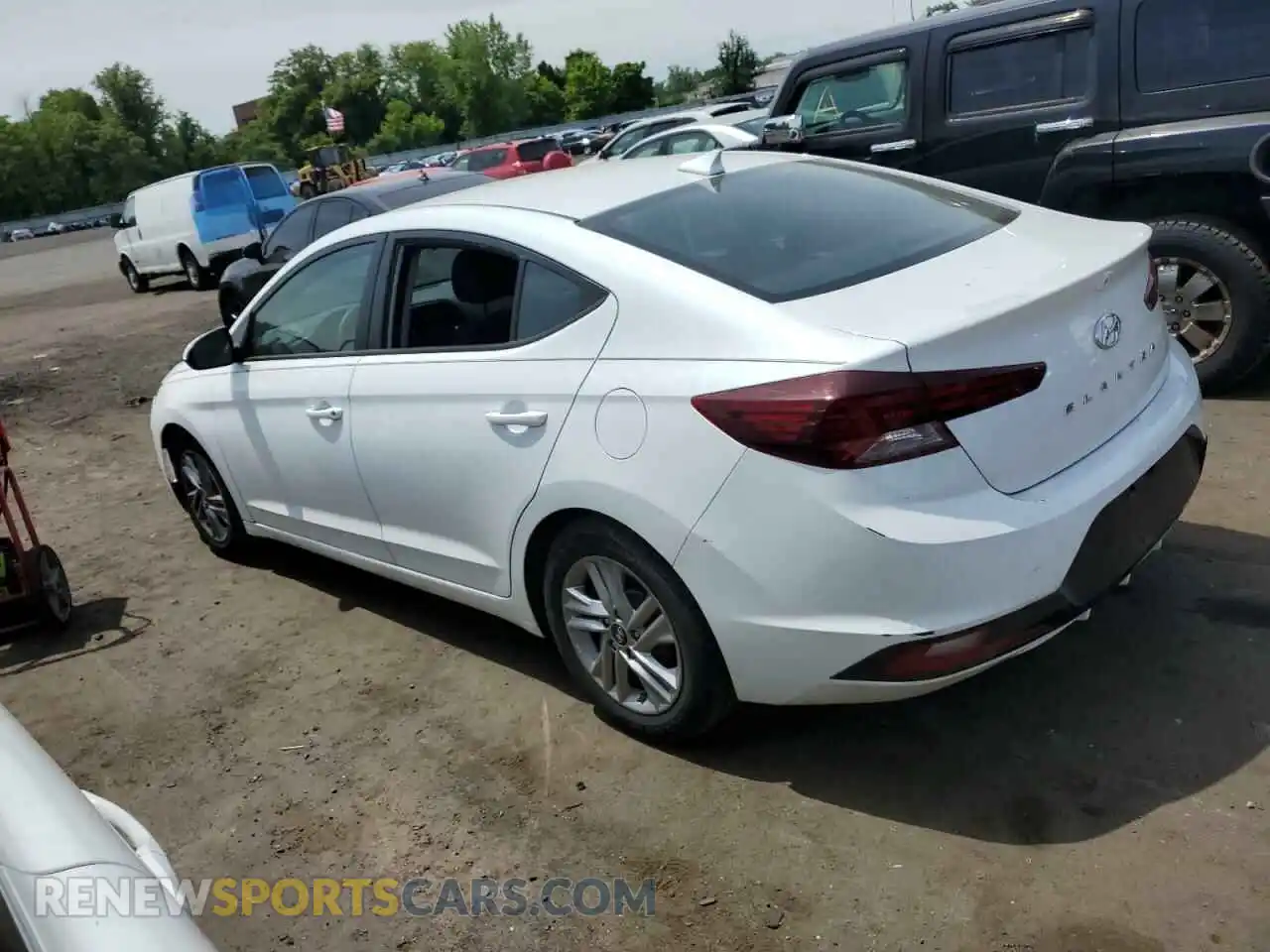 2 fotografías del automóvil dañado 5NPD84LF1LH569142 HYUNDAI ELANTRA 2020
