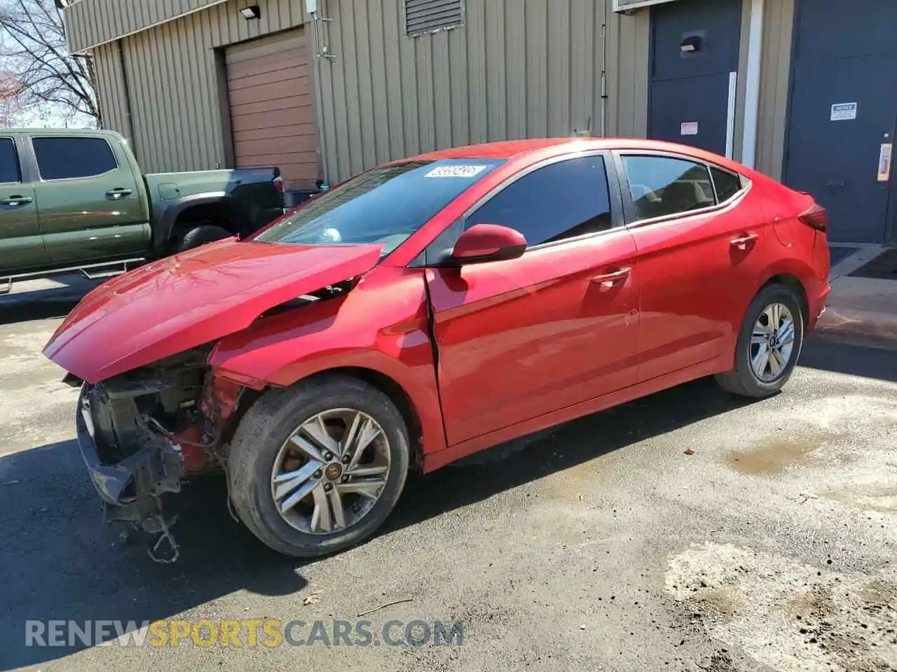 1 Photograph of a damaged car 5NPD84LF1LH569934 HYUNDAI ELANTRA 2020