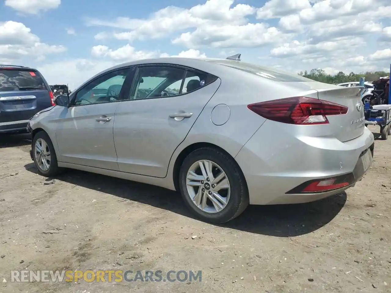 2 Photograph of a damaged car 5NPD84LF1LH574311 HYUNDAI ELANTRA 2020