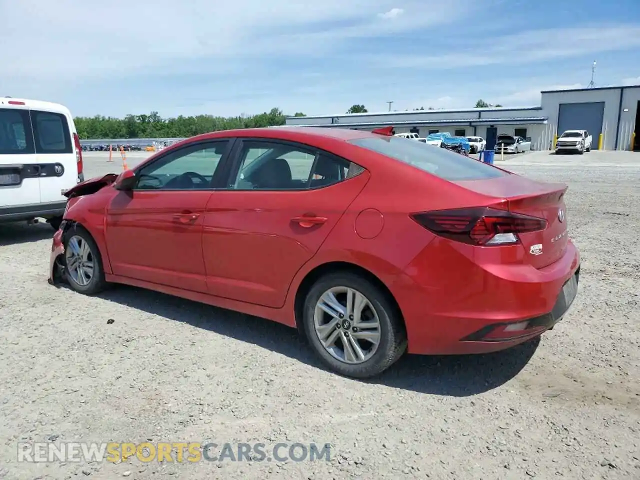 2 fotografías del automóvil dañado 5NPD84LF1LH581405 HYUNDAI ELANTRA 2020