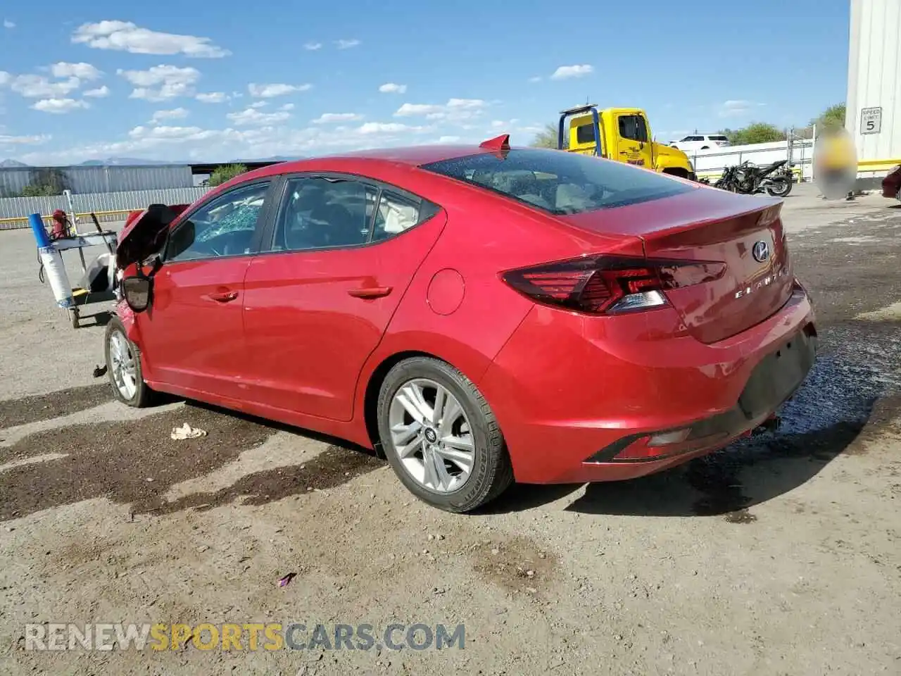 2 fotografías del automóvil dañado 5NPD84LF1LH586815 HYUNDAI ELANTRA 2020
