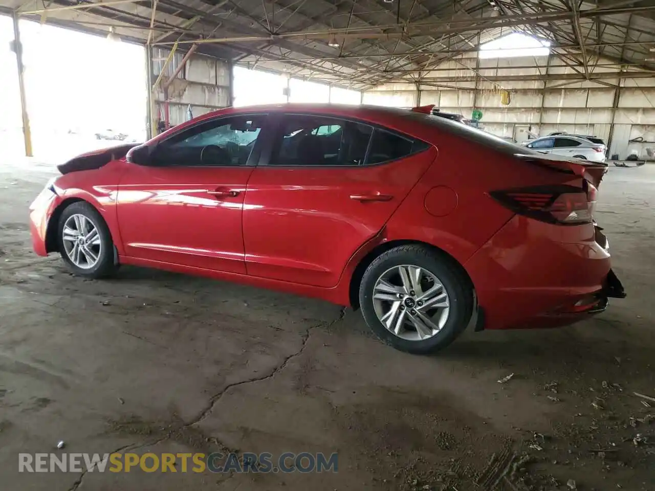 2 Photograph of a damaged car 5NPD84LF1LH605055 HYUNDAI ELANTRA 2020