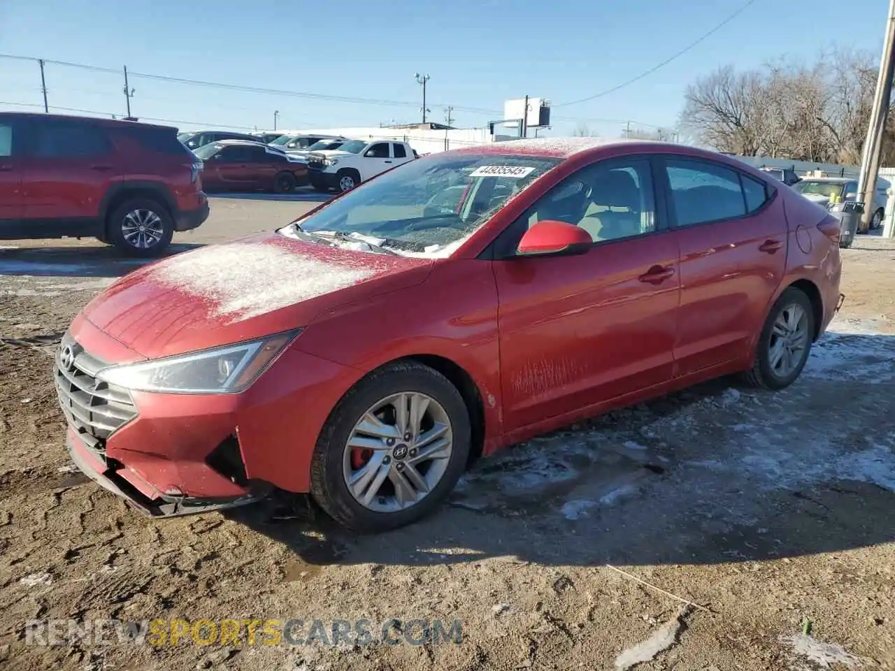1 Photograph of a damaged car 5NPD84LF1LH625967 HYUNDAI ELANTRA 2020