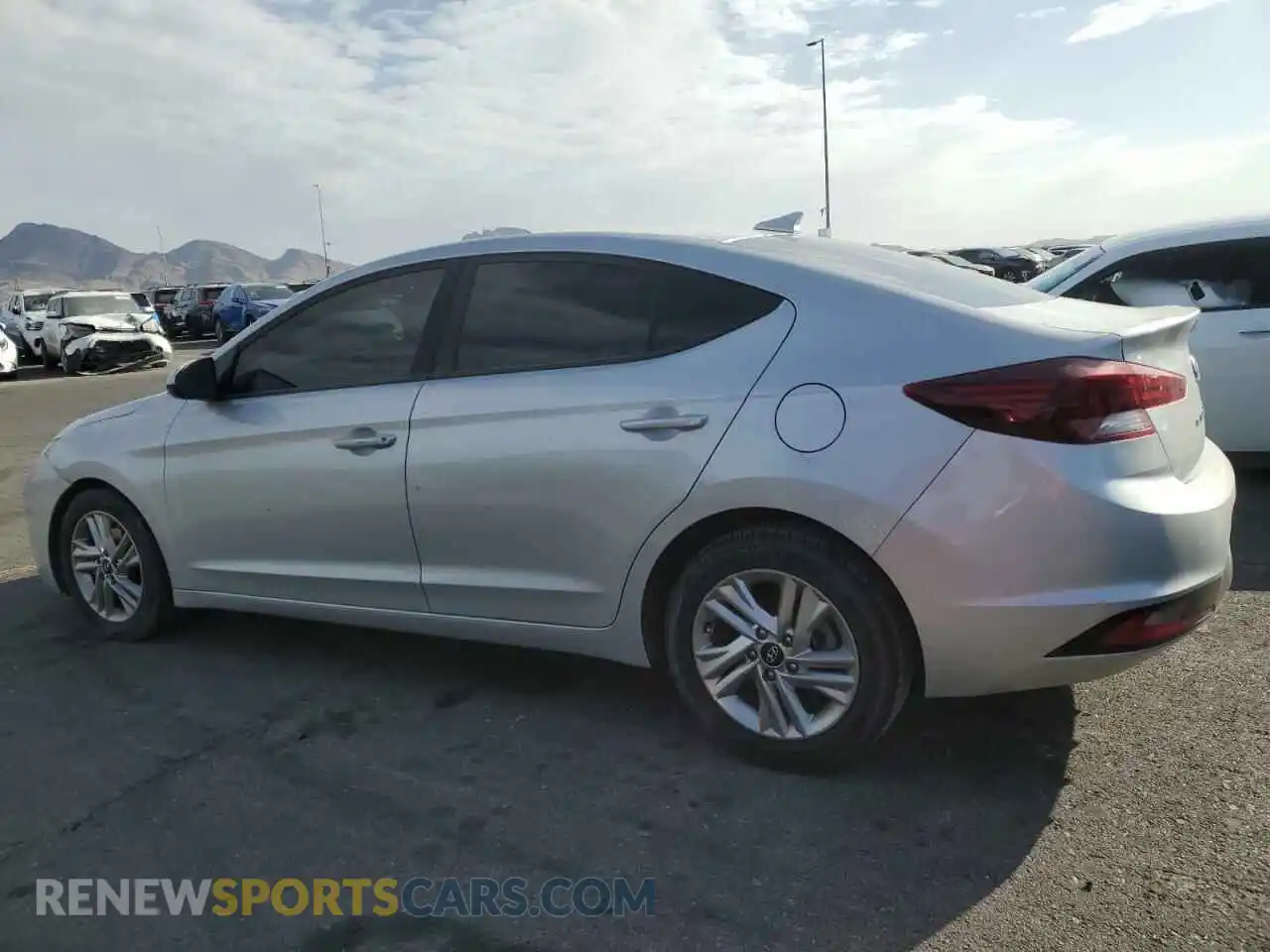 2 Photograph of a damaged car 5NPD84LF2LH507801 HYUNDAI ELANTRA 2020