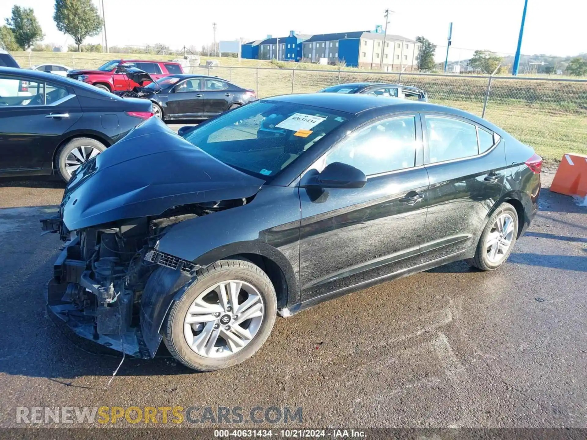 2 Photograph of a damaged car 5NPD84LF2LH510276 HYUNDAI ELANTRA 2020