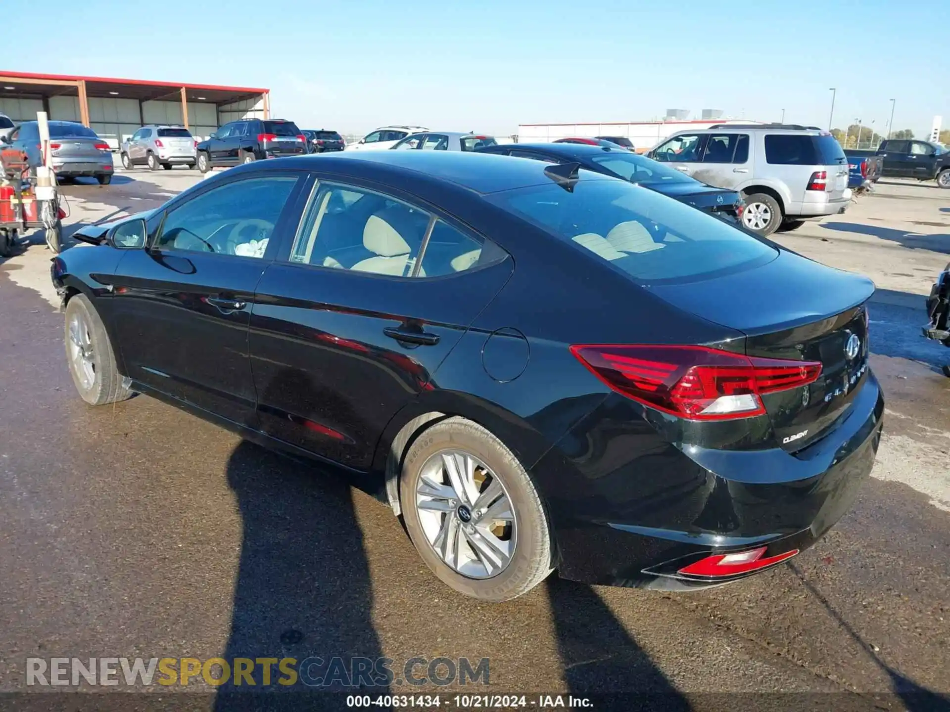 3 Photograph of a damaged car 5NPD84LF2LH510276 HYUNDAI ELANTRA 2020
