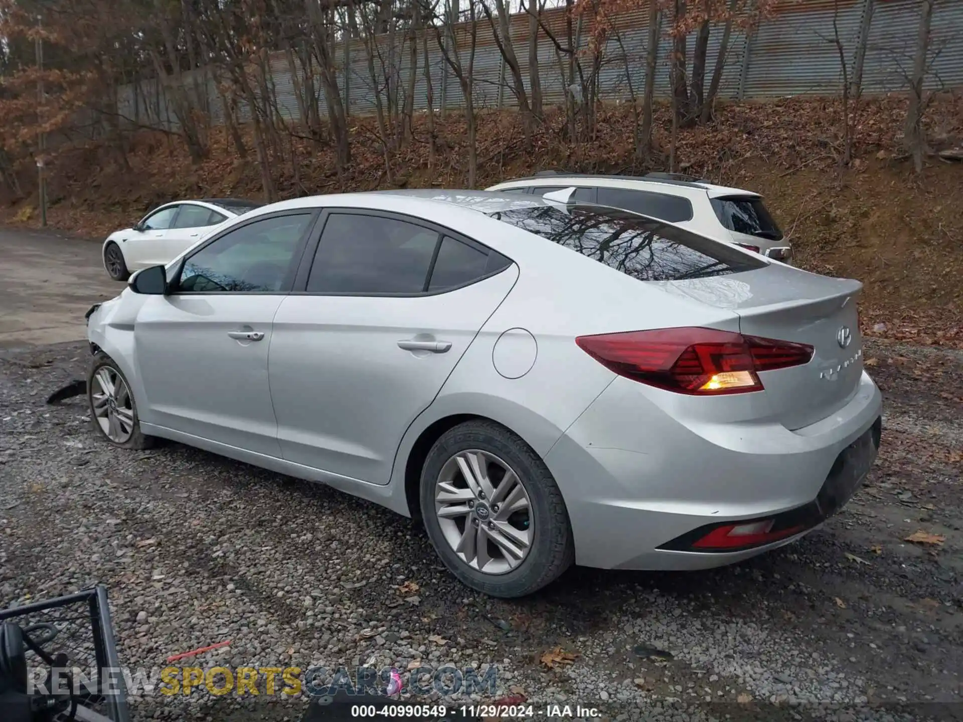 3 Photograph of a damaged car 5NPD84LF2LH522539 HYUNDAI ELANTRA 2020