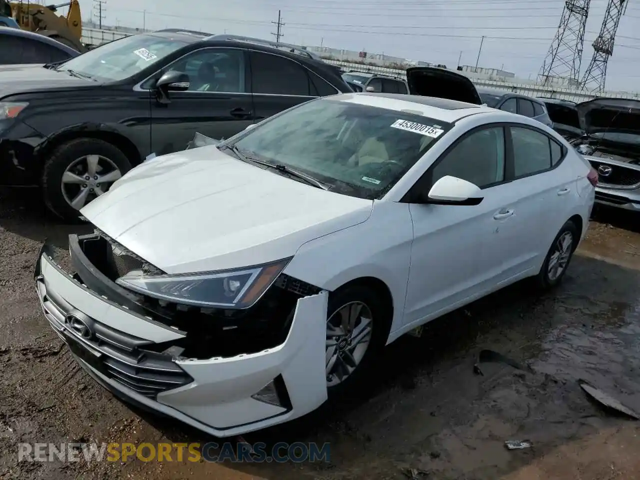 1 Photograph of a damaged car 5NPD84LF2LH524386 HYUNDAI ELANTRA 2020