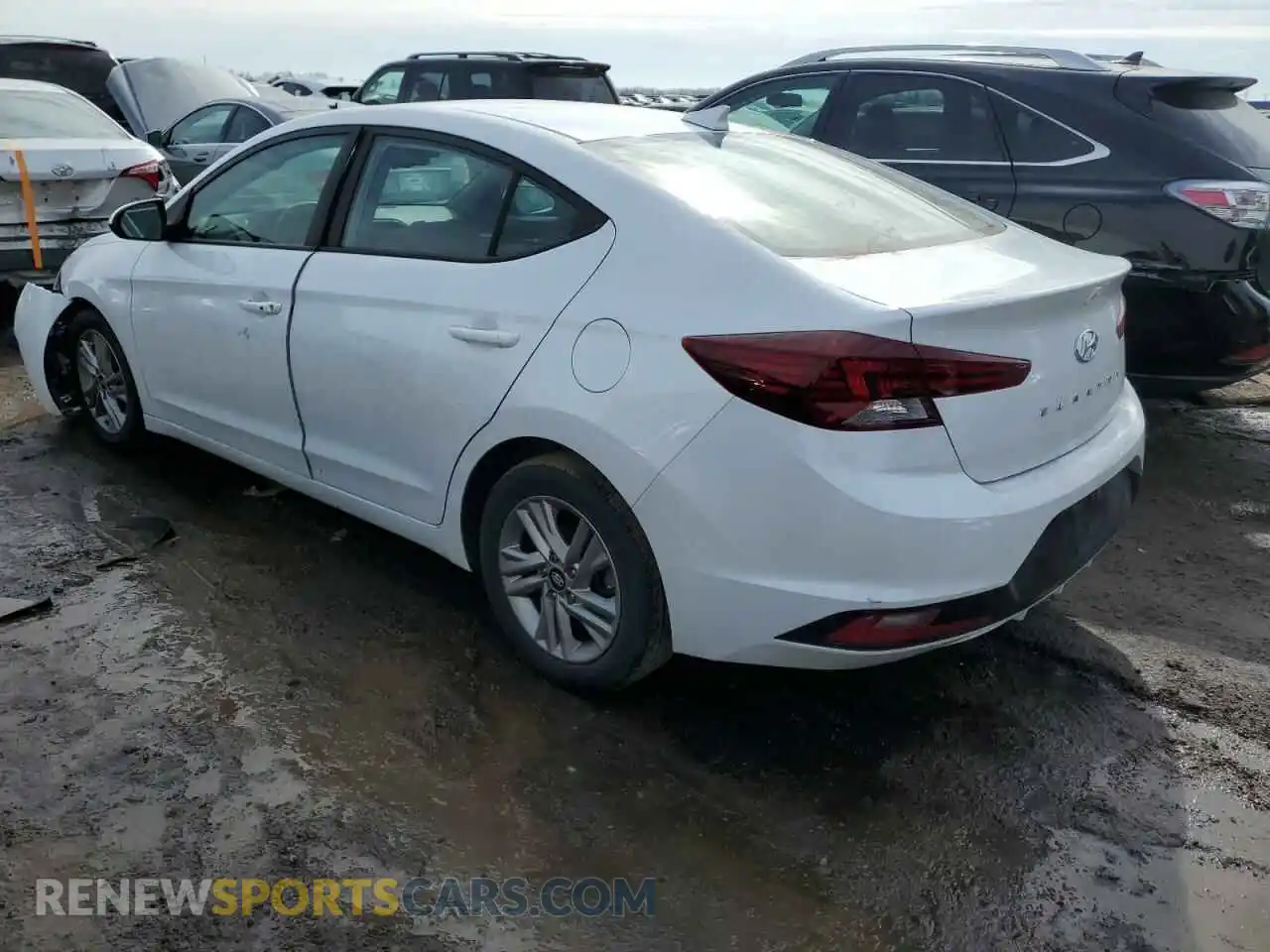 2 Photograph of a damaged car 5NPD84LF2LH524386 HYUNDAI ELANTRA 2020