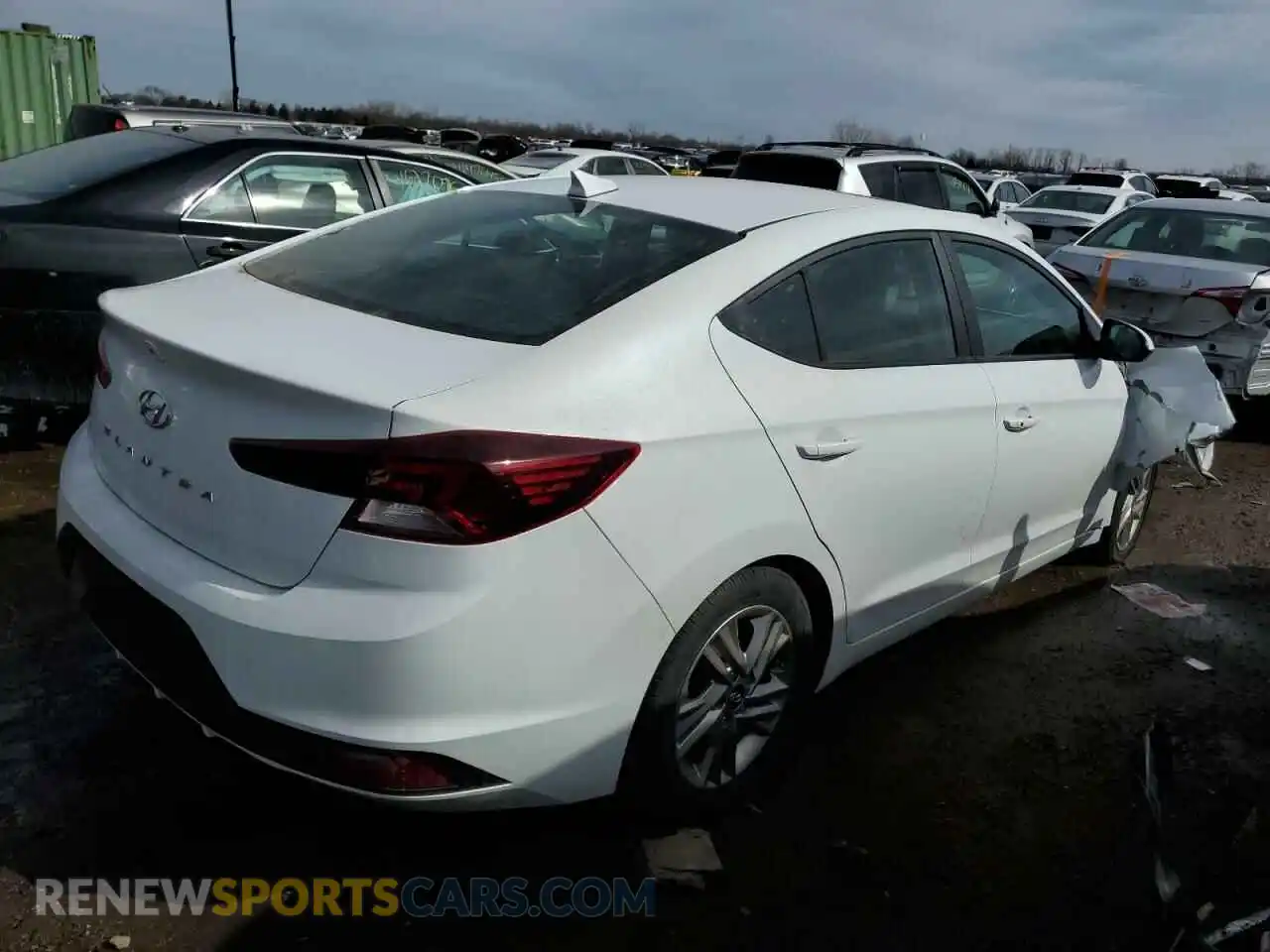 3 Photograph of a damaged car 5NPD84LF2LH524386 HYUNDAI ELANTRA 2020
