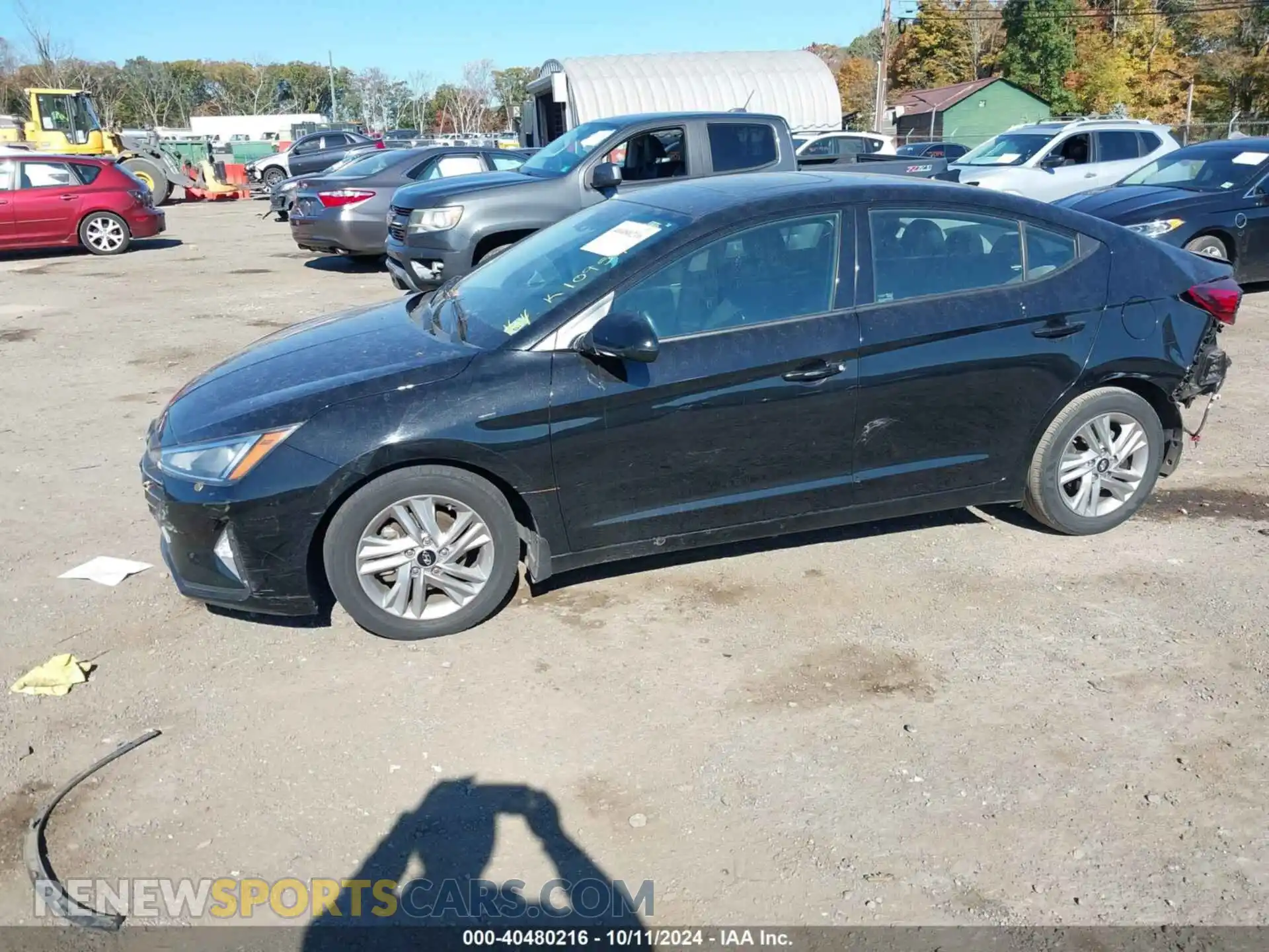2 Photograph of a damaged car 5NPD84LF2LH531032 HYUNDAI ELANTRA 2020