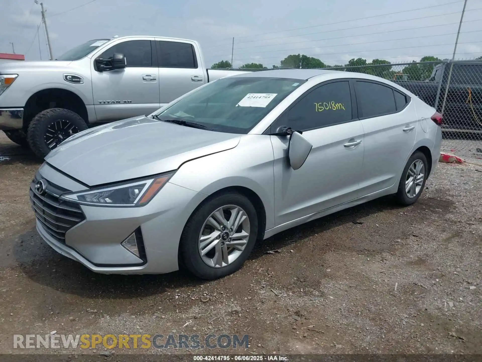 2 Photograph of a damaged car 5NPD84LF2LH540197 HYUNDAI ELANTRA 2020