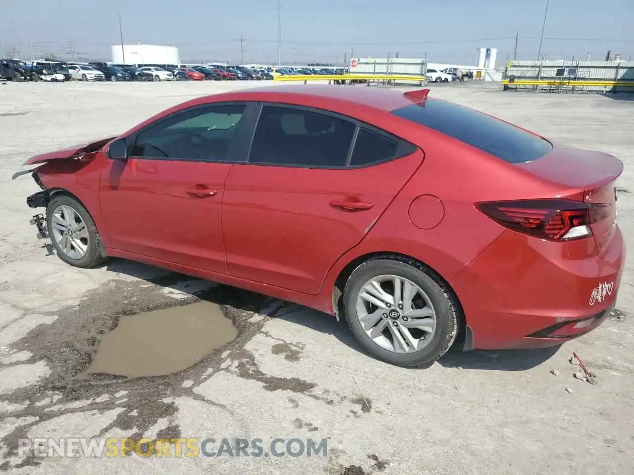 2 Photograph of a damaged car 5NPD84LF2LH540846 HYUNDAI ELANTRA 2020
