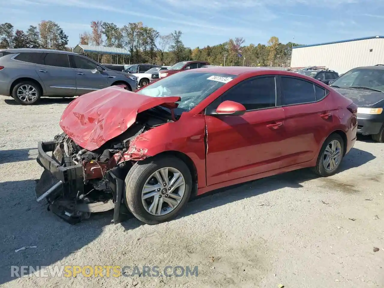 1 Photograph of a damaged car 5NPD84LF2LH540975 HYUNDAI ELANTRA 2020