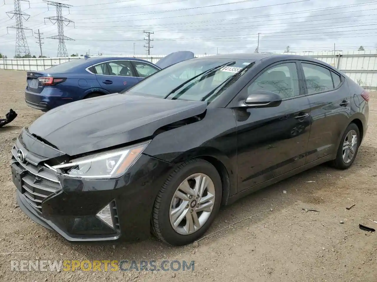 1 Photograph of a damaged car 5NPD84LF2LH546839 HYUNDAI ELANTRA 2020