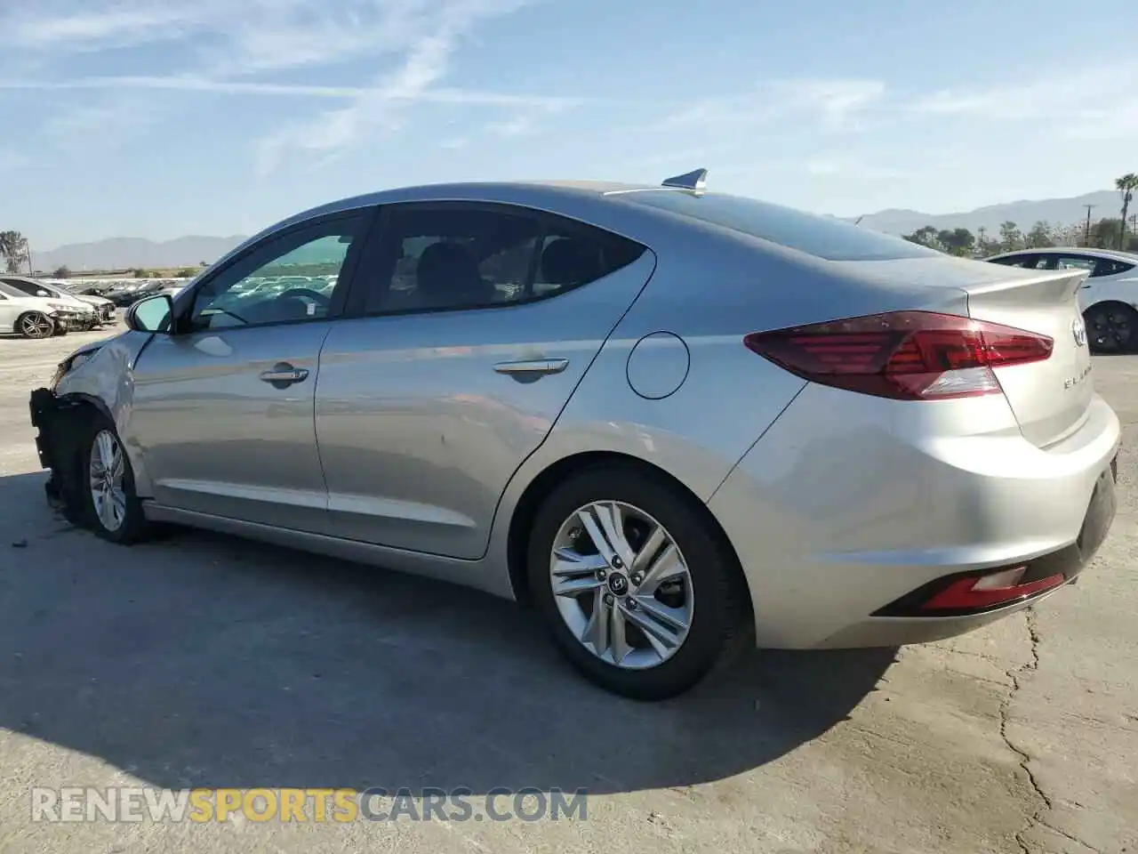 2 Photograph of a damaged car 5NPD84LF2LH550213 HYUNDAI ELANTRA 2020
