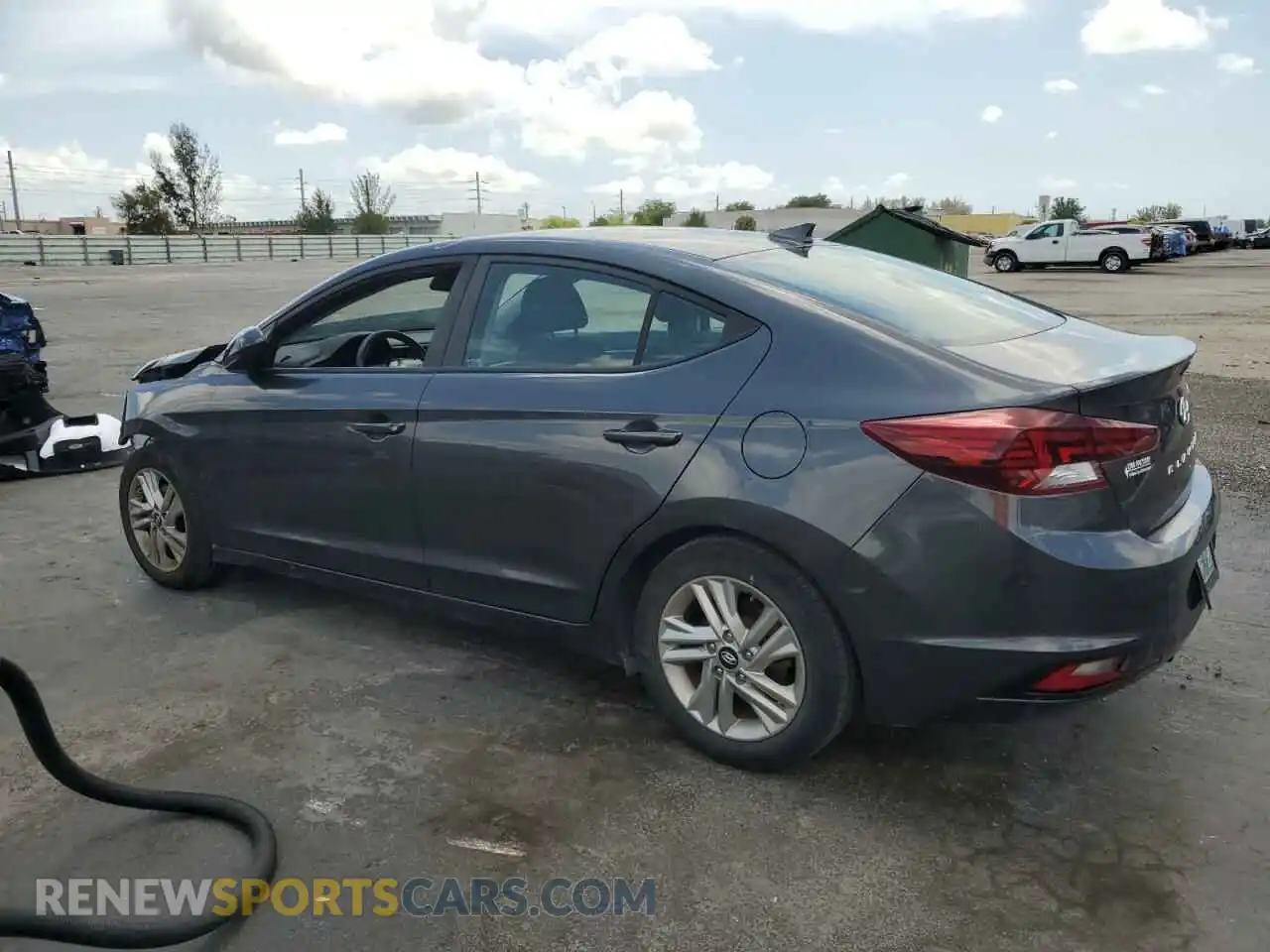 2 Photograph of a damaged car 5NPD84LF2LH553175 HYUNDAI ELANTRA 2020
