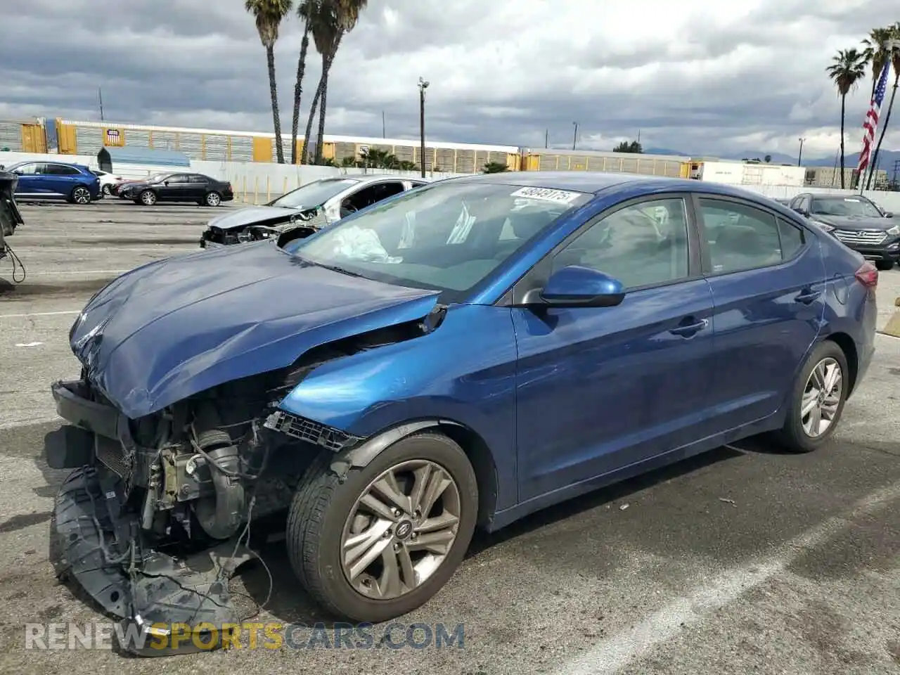 1 fotografías del automóvil dañado 5NPD84LF2LH561499 HYUNDAI ELANTRA 2020