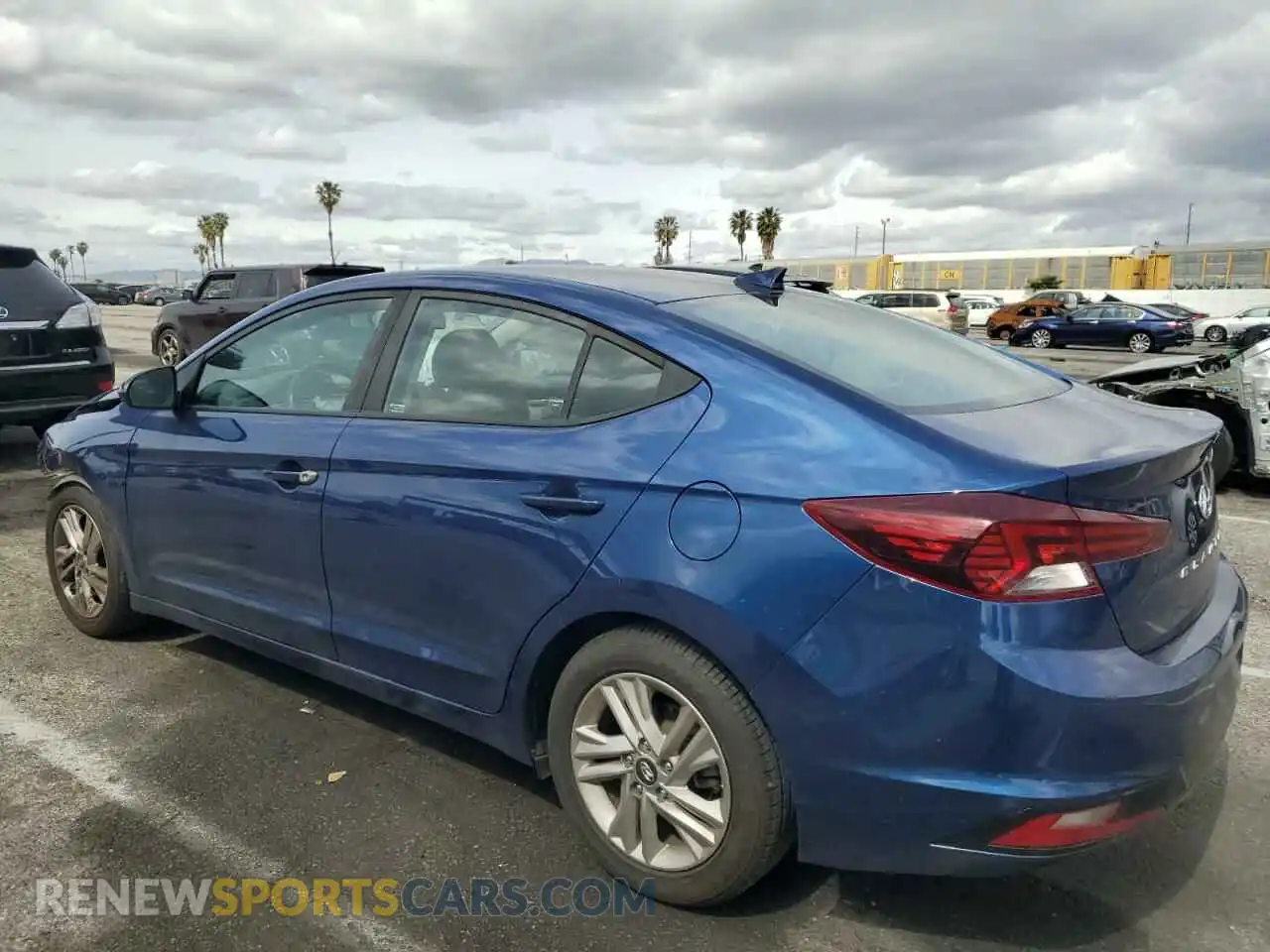2 fotografías del automóvil dañado 5NPD84LF2LH561499 HYUNDAI ELANTRA 2020