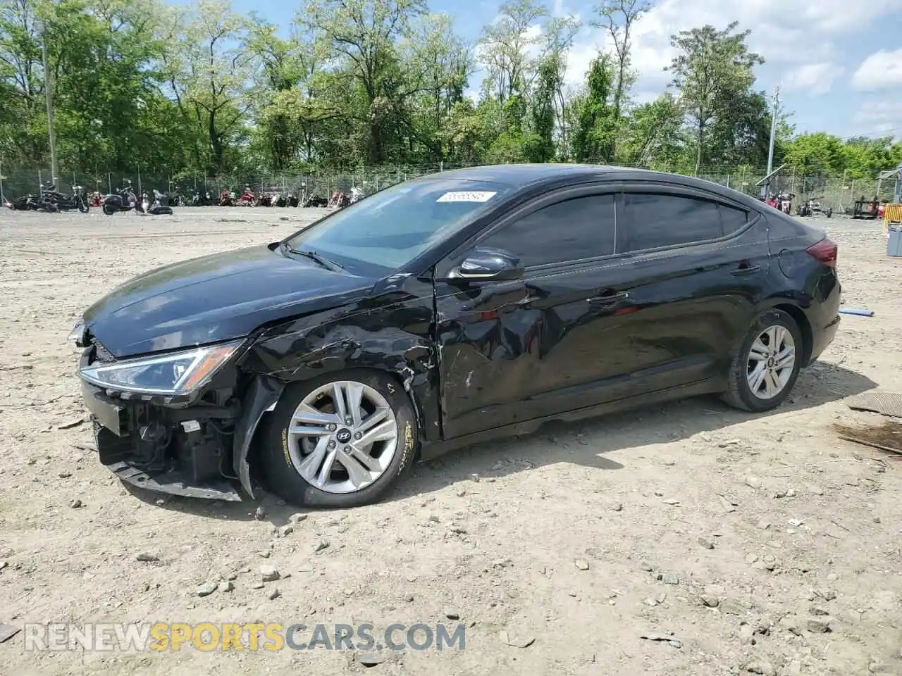 1 Photograph of a damaged car 5NPD84LF2LH567450 HYUNDAI ELANTRA 2020