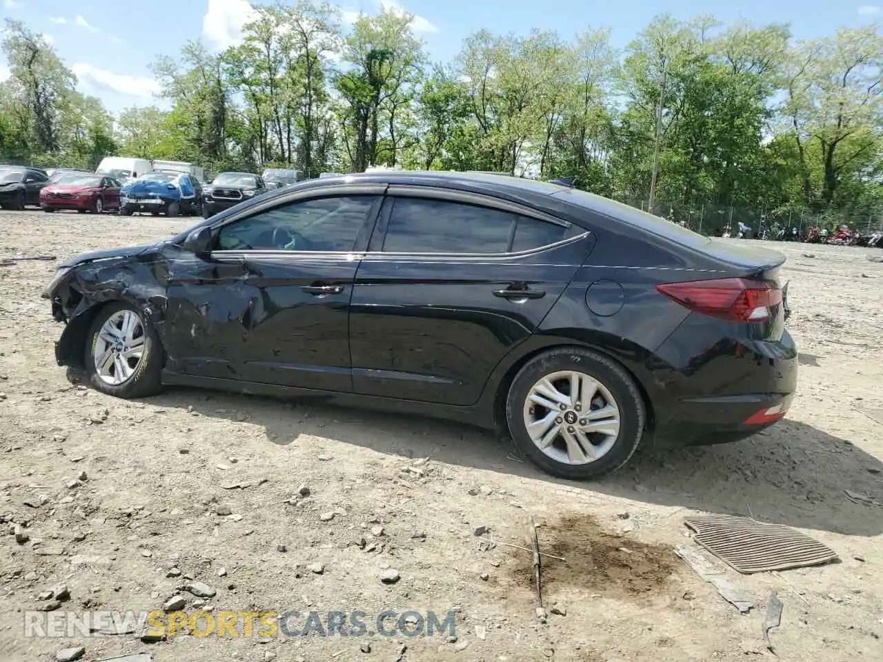 2 Photograph of a damaged car 5NPD84LF2LH567450 HYUNDAI ELANTRA 2020