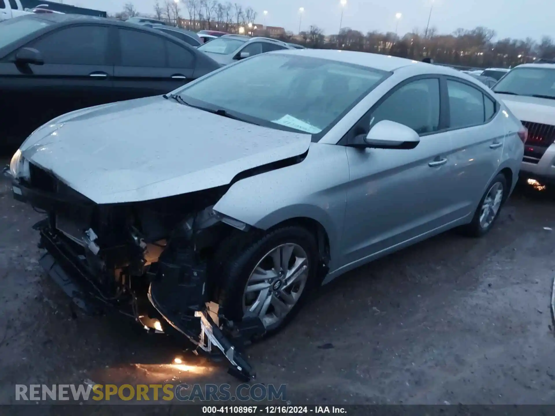 2 Photograph of a damaged car 5NPD84LF2LH571255 HYUNDAI ELANTRA 2020