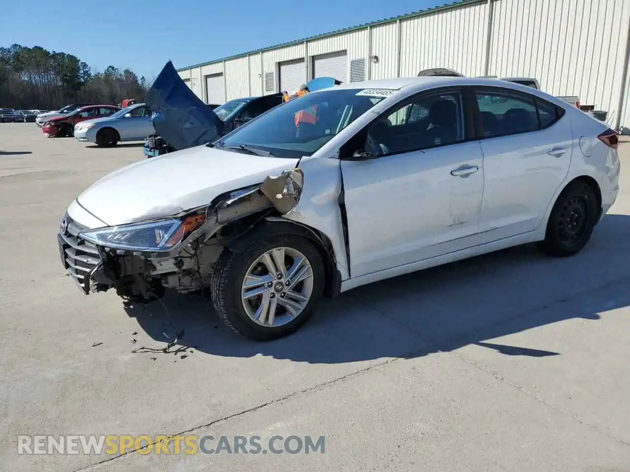 1 Photograph of a damaged car 5NPD84LF2LH572809 HYUNDAI ELANTRA 2020