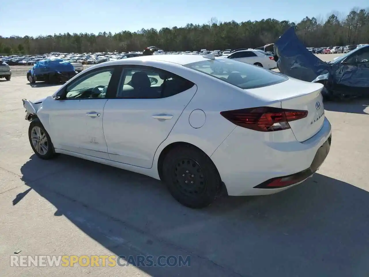 2 Photograph of a damaged car 5NPD84LF2LH572809 HYUNDAI ELANTRA 2020