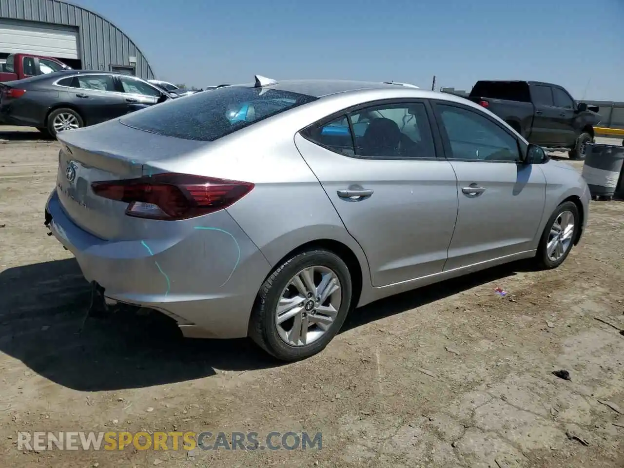 3 Photograph of a damaged car 5NPD84LF2LH576875 HYUNDAI ELANTRA 2020