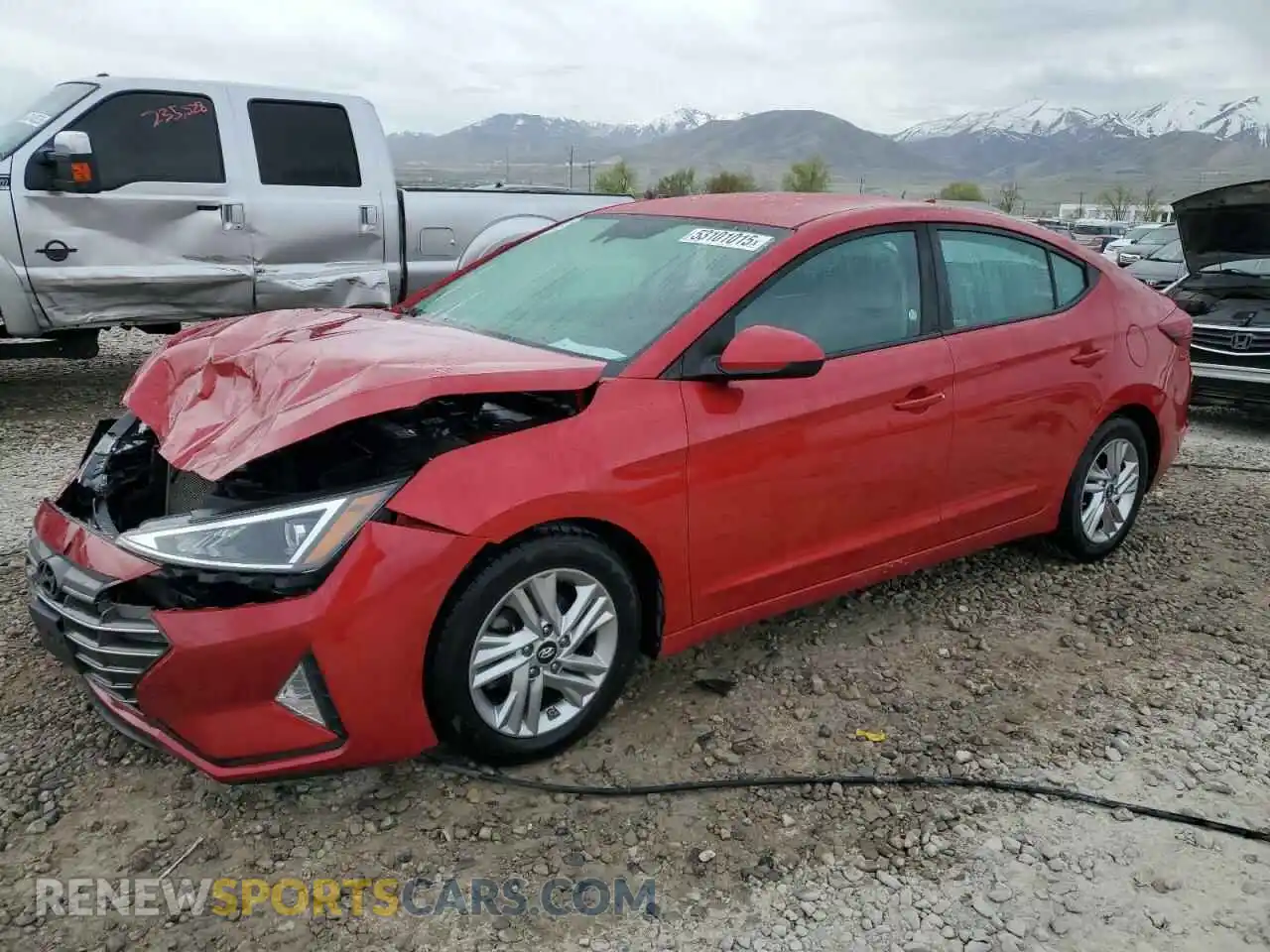 1 Фотография поврежденного автомобиля 5NPD84LF2LH576889 HYUNDAI ELANTRA 2020