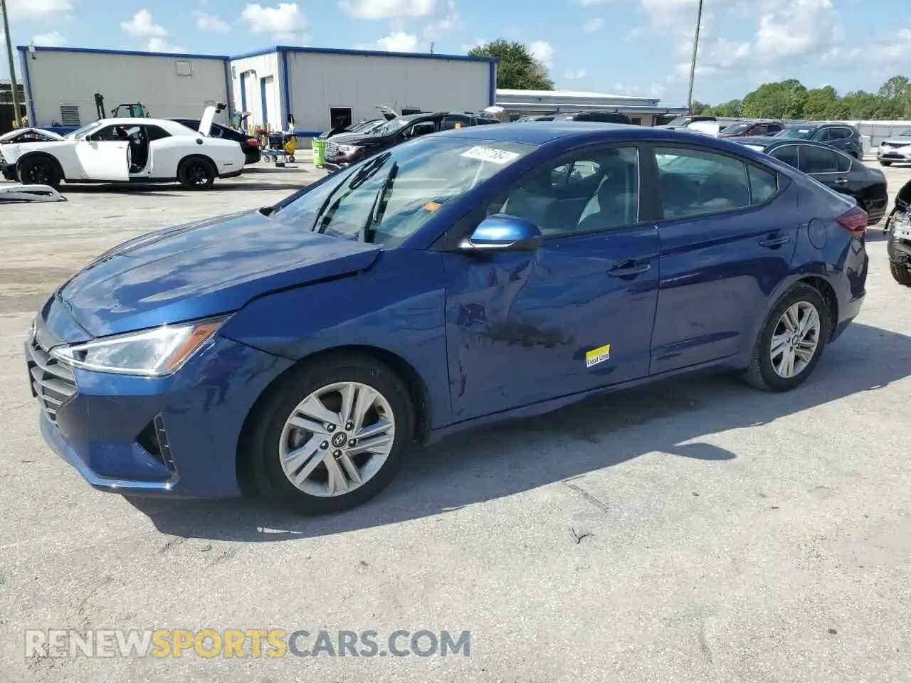 1 fotografías del automóvil dañado 5NPD84LF2LH583101 HYUNDAI ELANTRA 2020