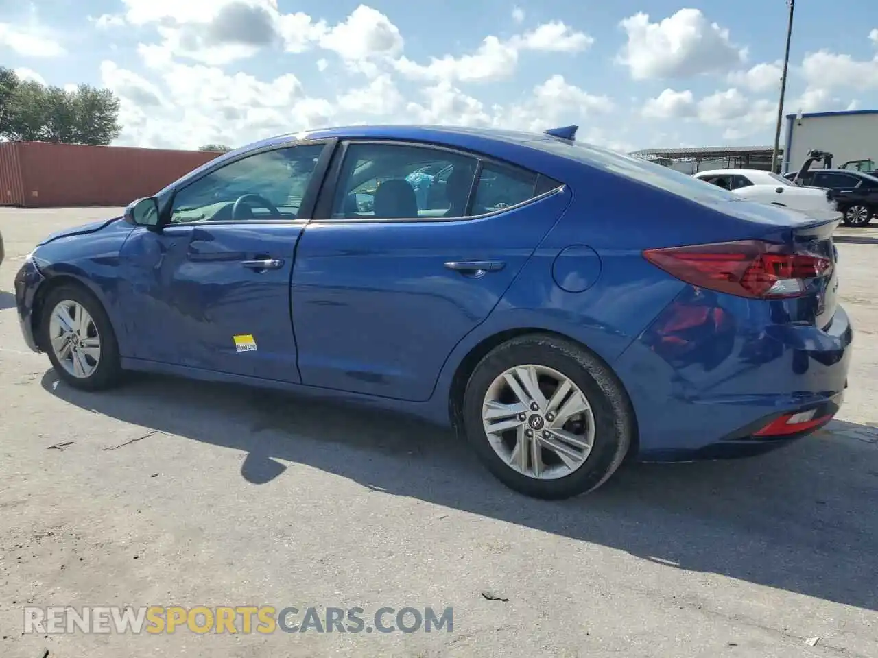 2 fotografías del automóvil dañado 5NPD84LF2LH583101 HYUNDAI ELANTRA 2020