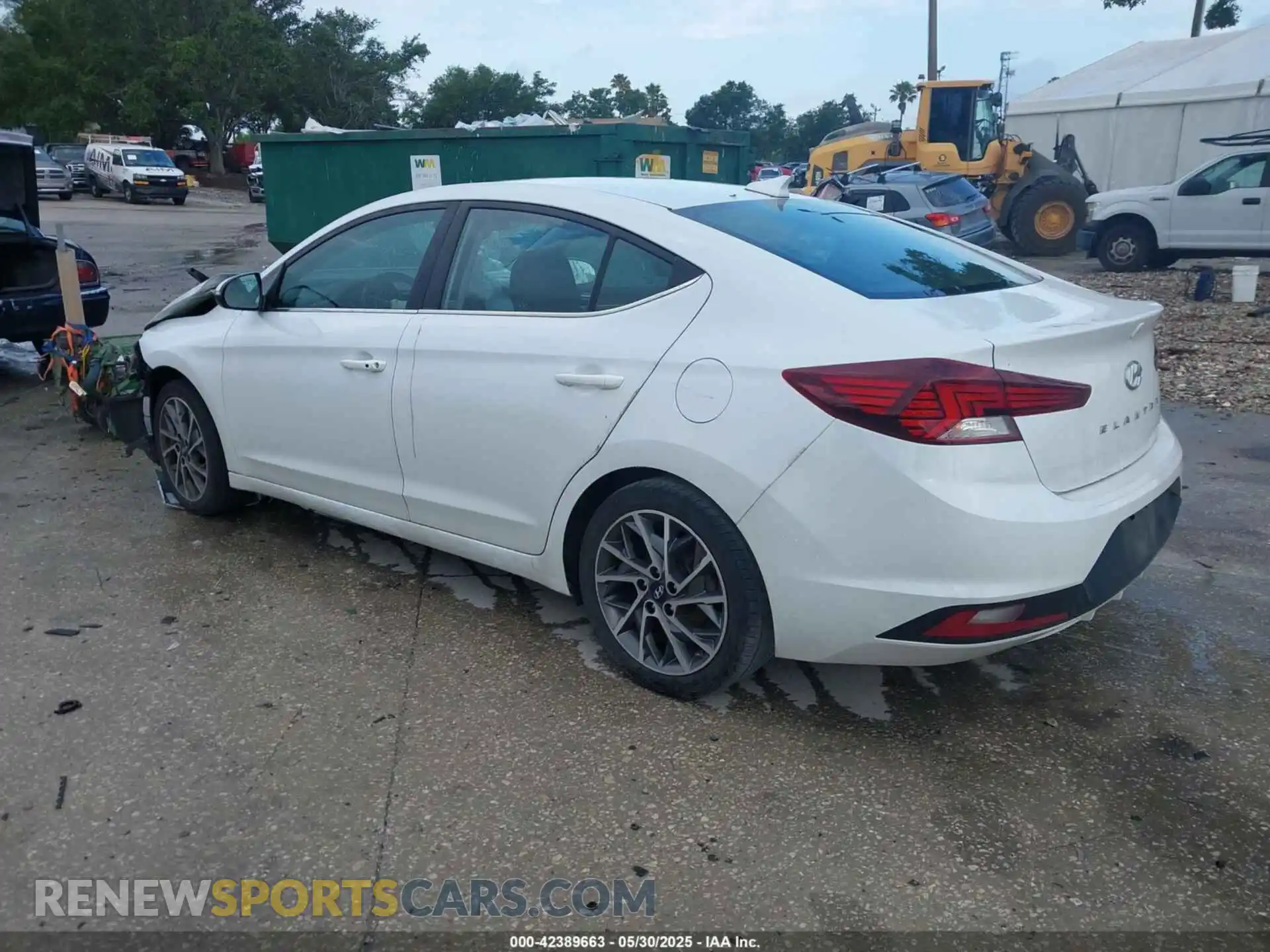 3 Photograph of a damaged car 5NPD84LF2LH584331 HYUNDAI ELANTRA 2020