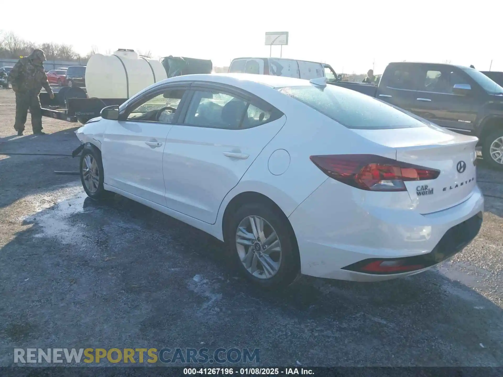 3 Photograph of a damaged car 5NPD84LF2LH594065 HYUNDAI ELANTRA 2020