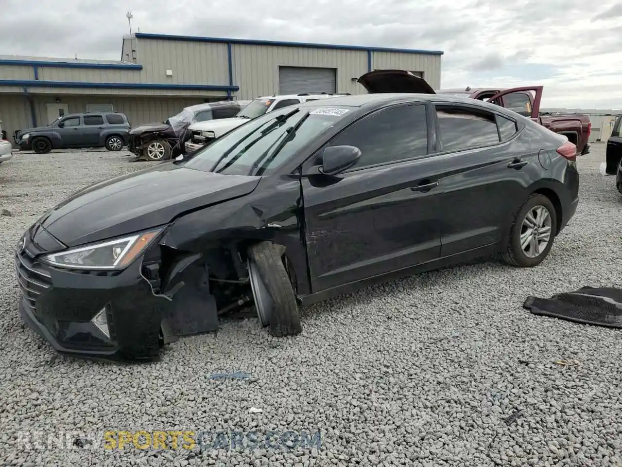 1 Photograph of a damaged car 5NPD84LF2LH601192 HYUNDAI ELANTRA 2020