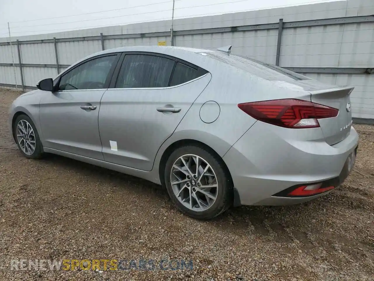 2 Photograph of a damaged car 5NPD84LF2LH606103 HYUNDAI ELANTRA 2020