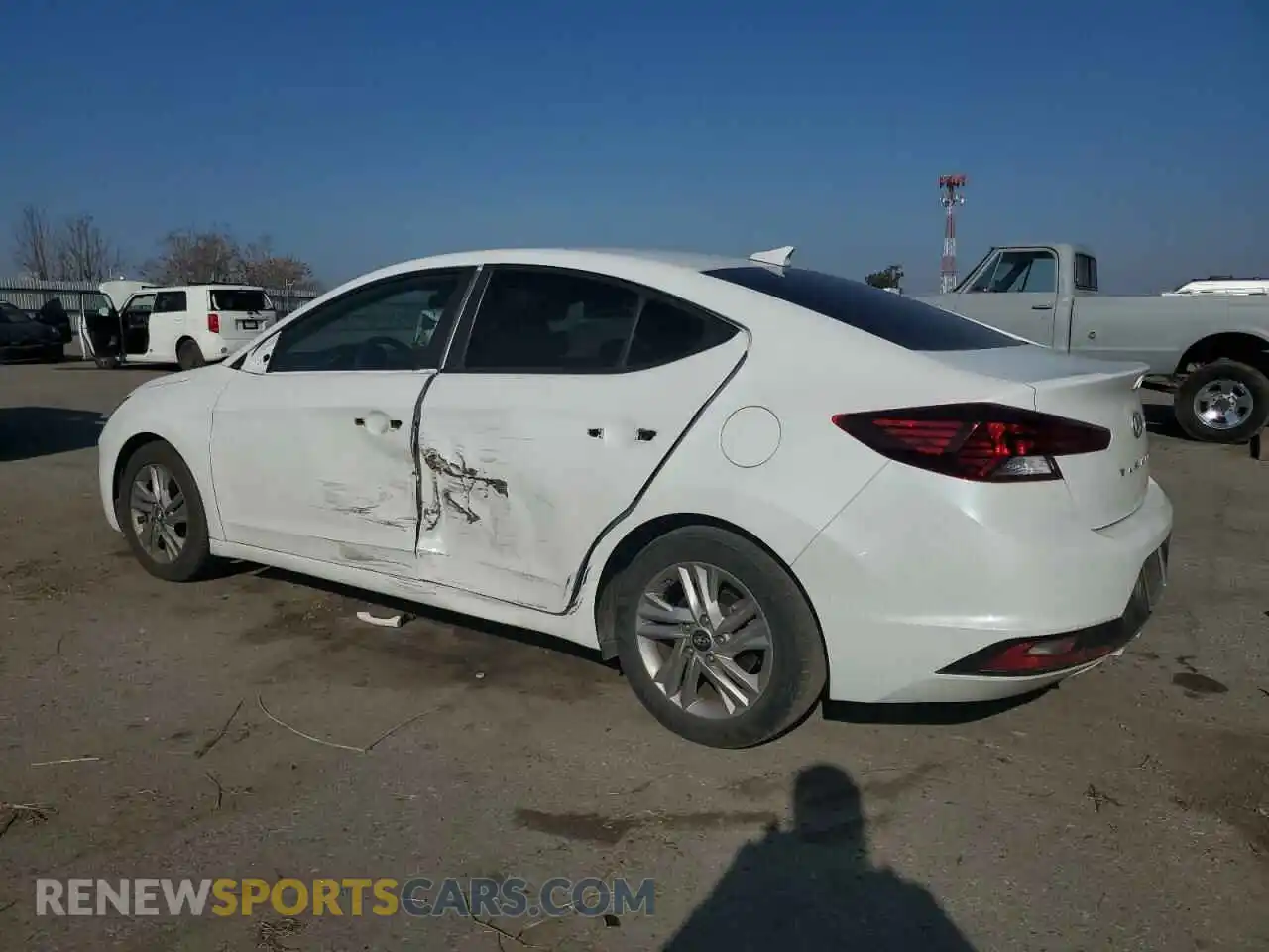 2 Photograph of a damaged car 5NPD84LF2LH610071 HYUNDAI ELANTRA 2020