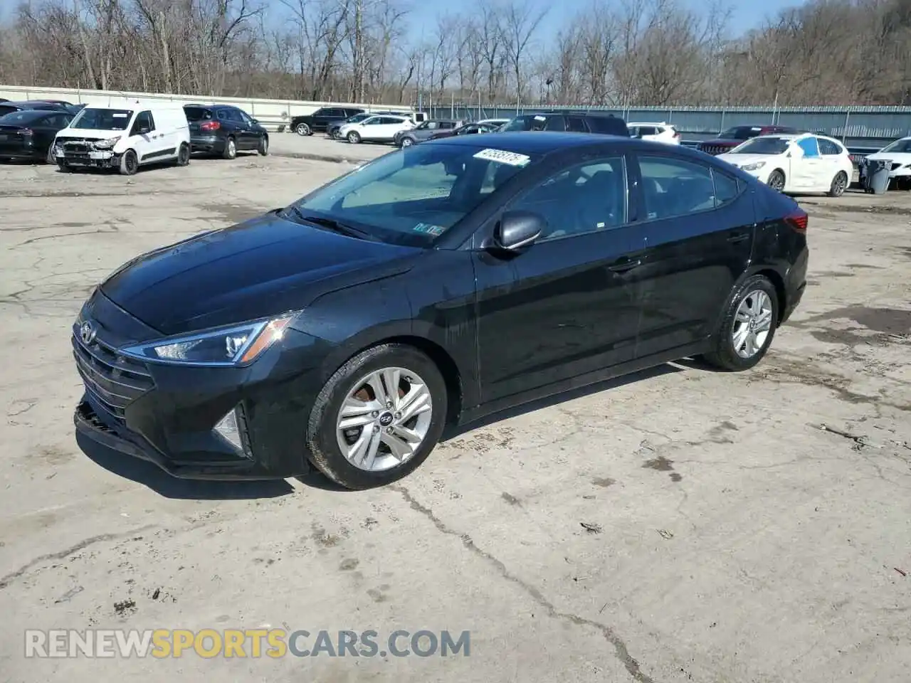 1 Photograph of a damaged car 5NPD84LF2LH613228 HYUNDAI ELANTRA 2020