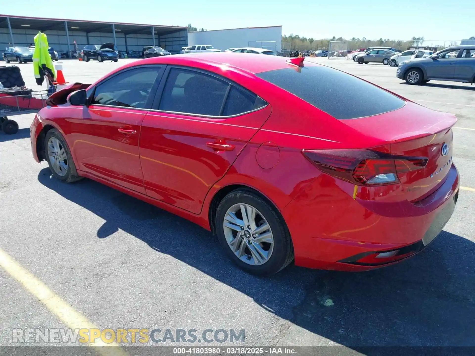 3 Photograph of a damaged car 5NPD84LF2LH614637 HYUNDAI ELANTRA 2020