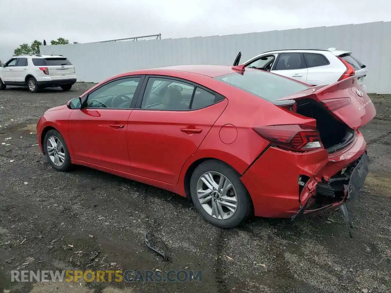 2 Photograph of a damaged car 5NPD84LF2LH616016 HYUNDAI ELANTRA 2020