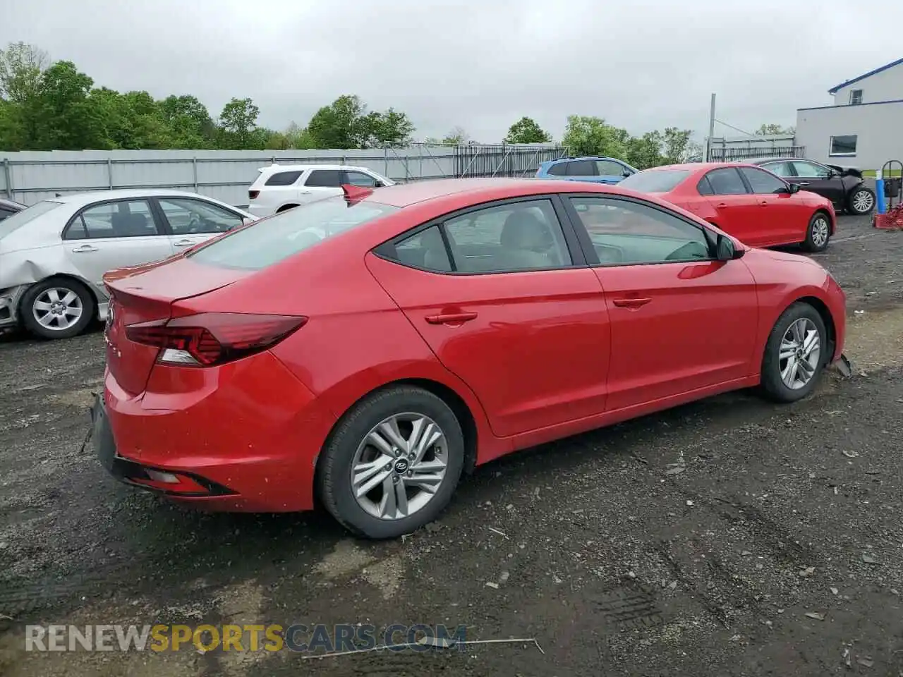 3 Photograph of a damaged car 5NPD84LF2LH616016 HYUNDAI ELANTRA 2020