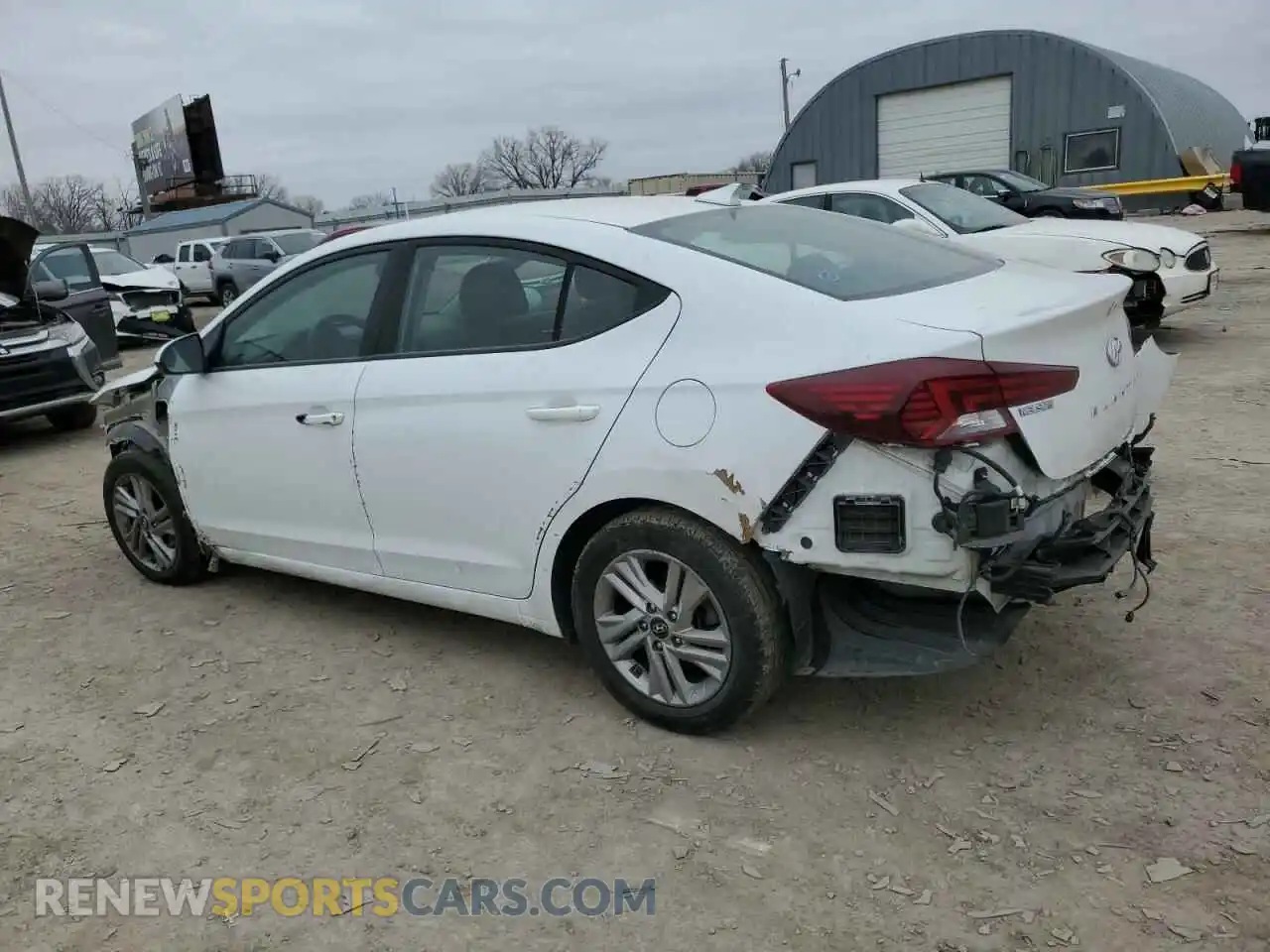 2 Photograph of a damaged car 5NPD84LF2LH620406 HYUNDAI ELANTRA 2020