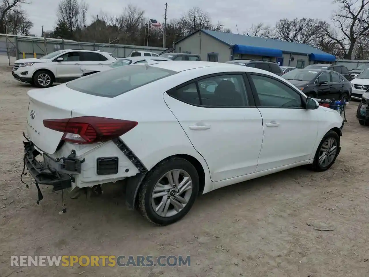 3 Photograph of a damaged car 5NPD84LF2LH620406 HYUNDAI ELANTRA 2020