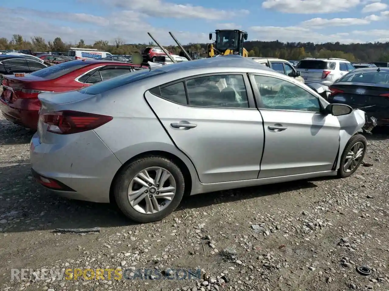 3 fotografías del automóvil dañado 5NPD84LF2LH622477 HYUNDAI ELANTRA 2020