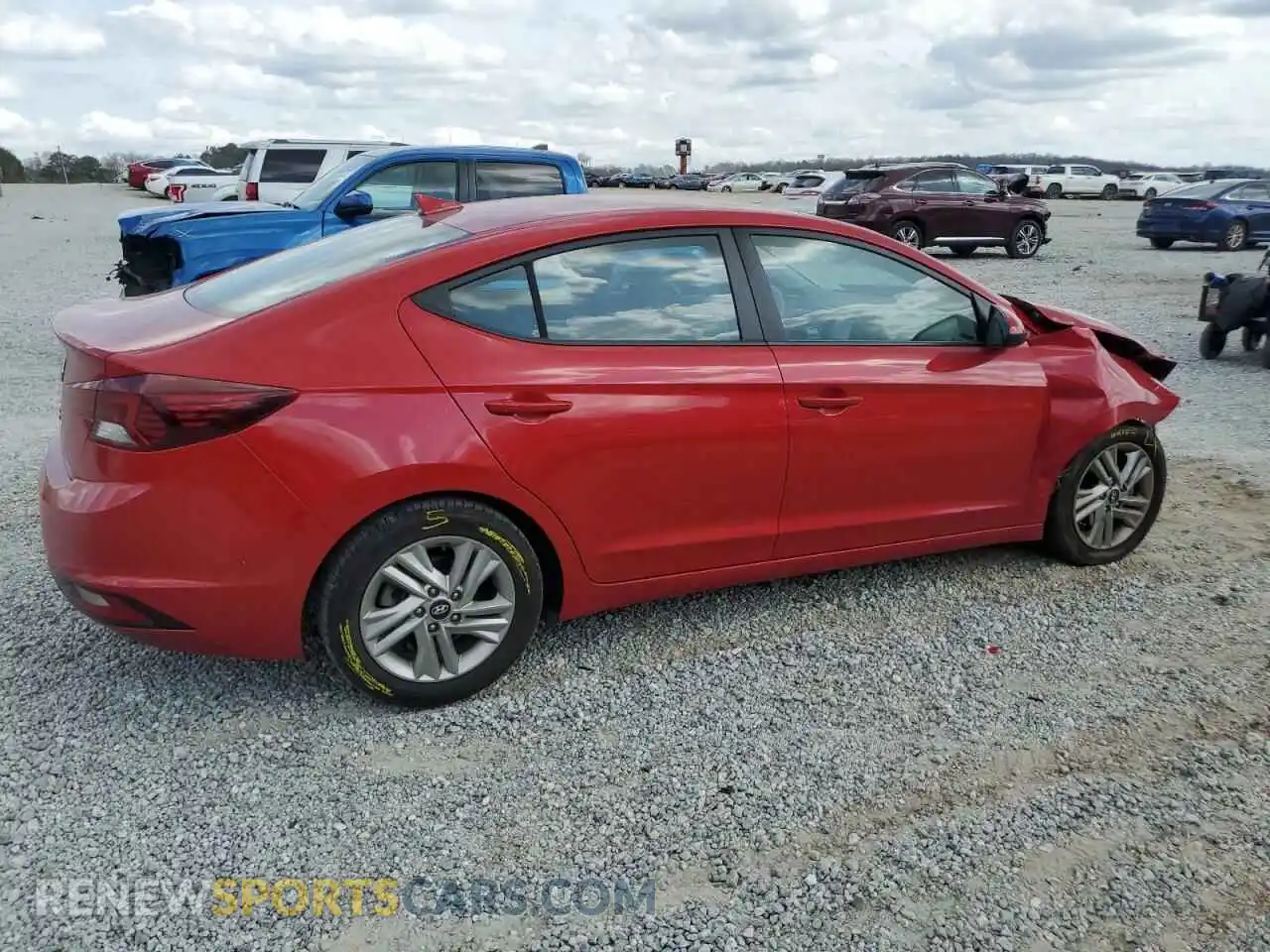 3 fotografías del automóvil dañado 5NPD84LF2LH623869 HYUNDAI ELANTRA 2020