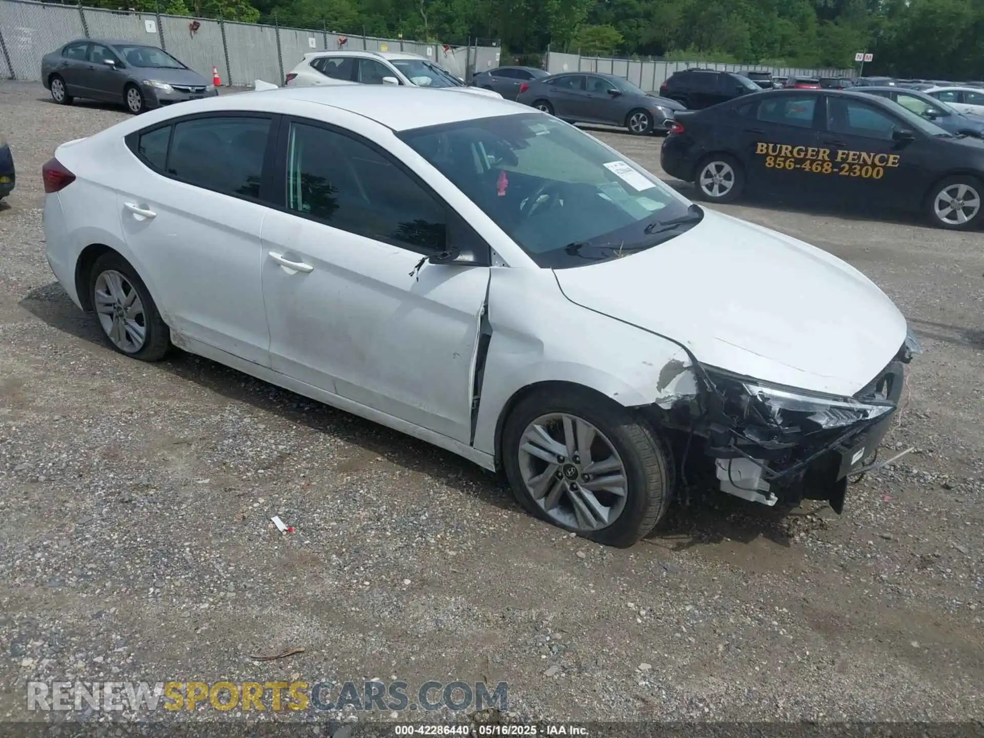 1 Photograph of a damaged car 5NPD84LF2LH628019 HYUNDAI ELANTRA 2020