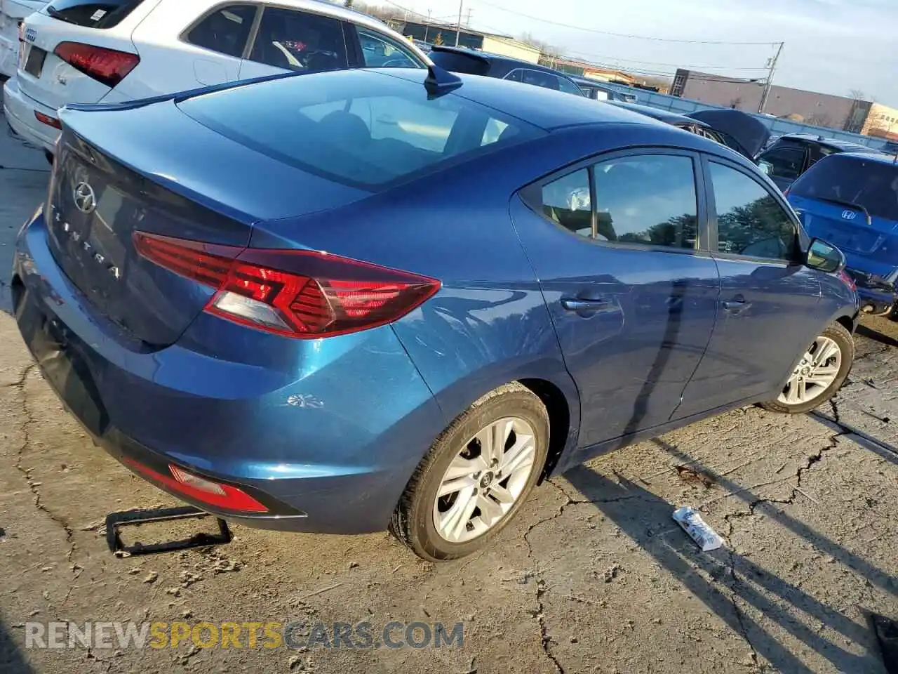 3 Photograph of a damaged car 5NPD84LF2LH630787 HYUNDAI ELANTRA 2020