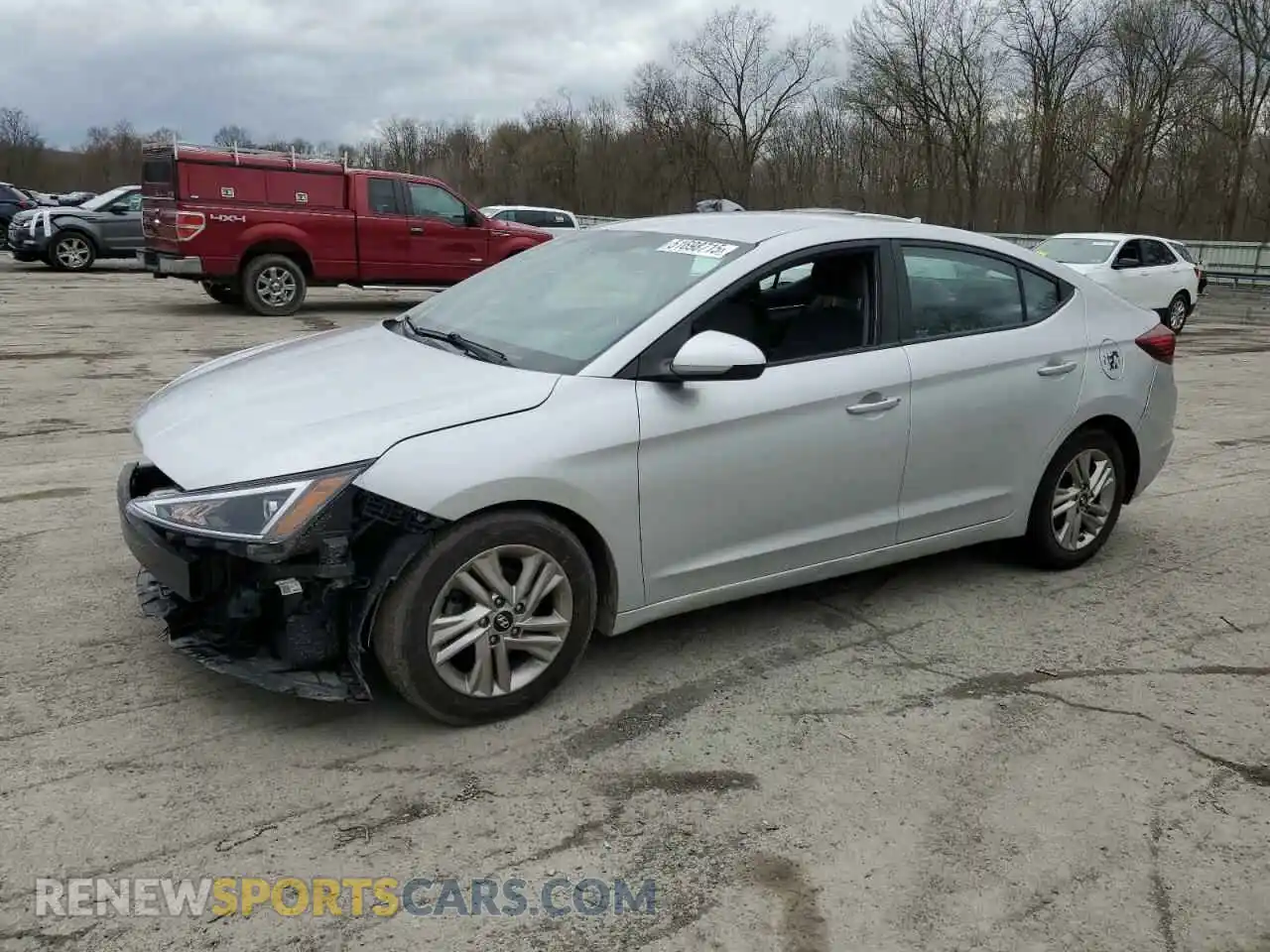 1 Photograph of a damaged car 5NPD84LF3LH509654 HYUNDAI ELANTRA 2020