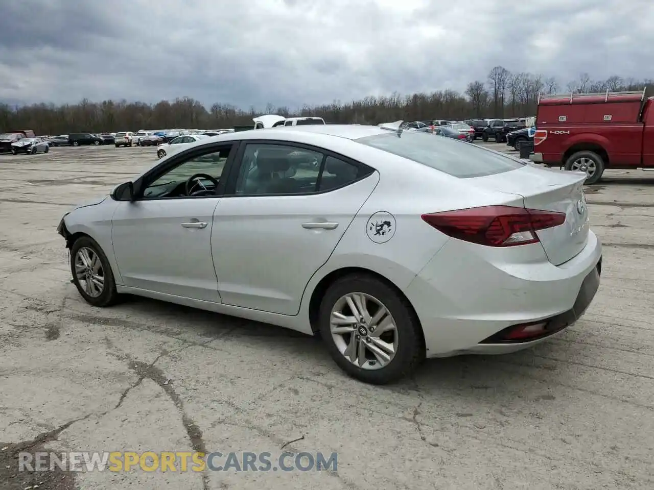 2 Photograph of a damaged car 5NPD84LF3LH509654 HYUNDAI ELANTRA 2020