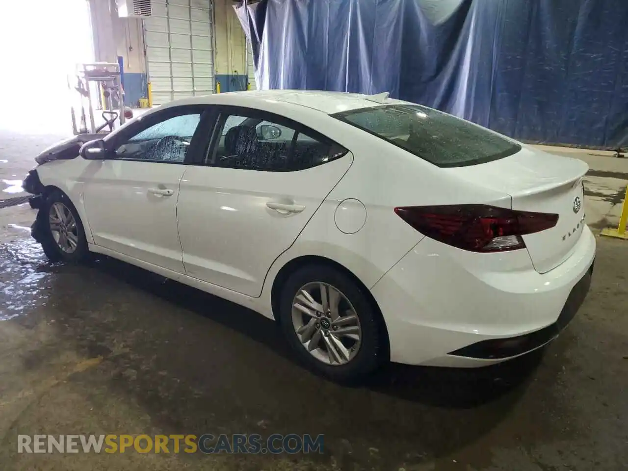 2 Photograph of a damaged car 5NPD84LF3LH522923 HYUNDAI ELANTRA 2020